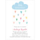 Multi Hearts Baby Shower Invitations Image 1 of 4